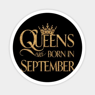 Queen Are Born In September Magnet